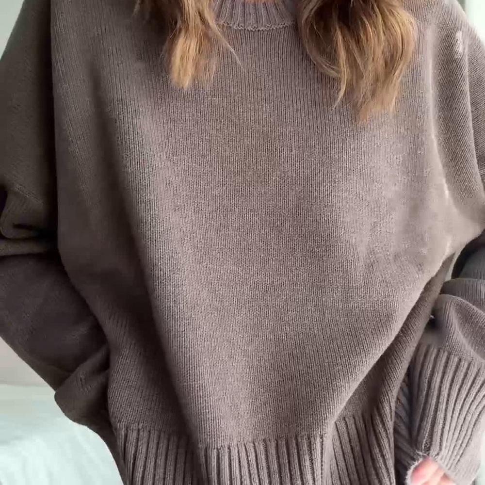 Quince Cotton Crew Sweater